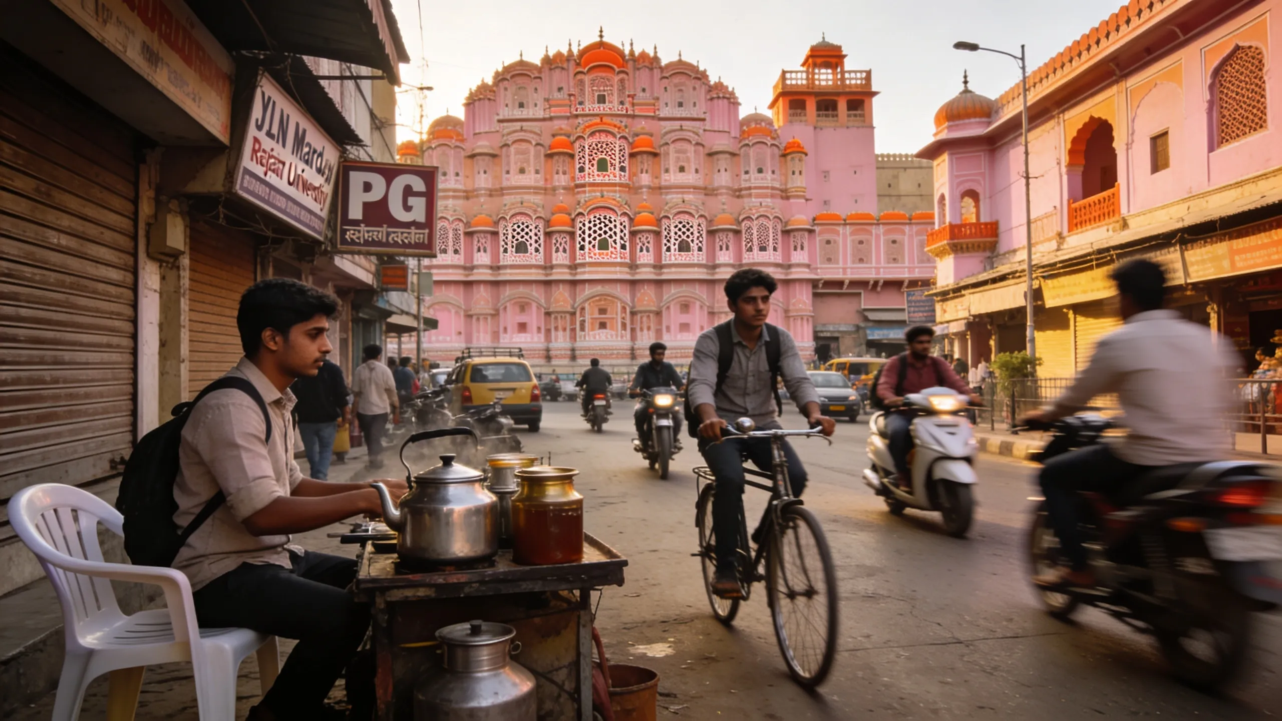 pg near rajasthan university — featured image