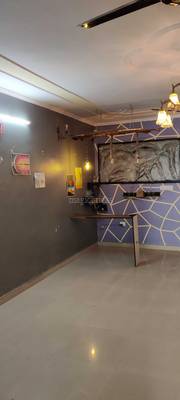 Bed in a 3 Bhk apartment Banshipuri - Dining area